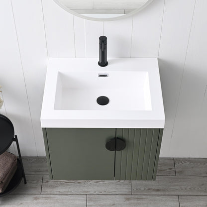 Moss 24″ Vanity with Acrylic Sink