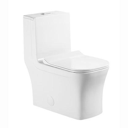 (T2706)/K-0329 One-Piece 27"h Dual Flush Toilet (12" Rough)