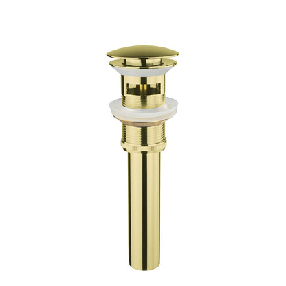 F050  Single Hole Basin Faucet with Pop Up (Brushed Gold)