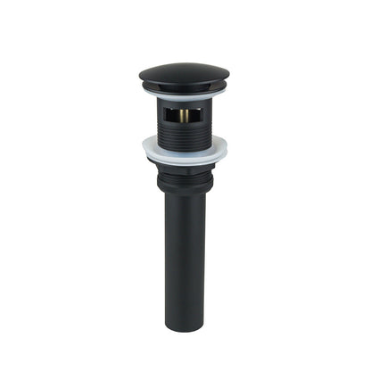 F050  Single Hole Basin Faucet with Pop Up (Matte Black)