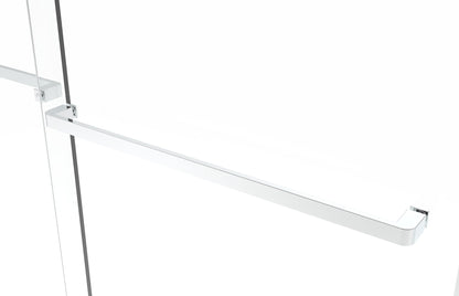 48" AC23 series Shower Door with Klearteck Treatment (3/8" Thickness) (Chrome)