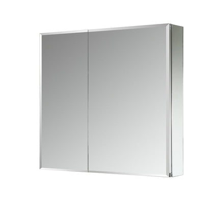 30" Aluminum Medicine Cabinet (Surface Mount/Recessed)
