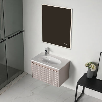 Thun 30″ Vanity With Droplet-Shaped Basin (LED Illuminated)