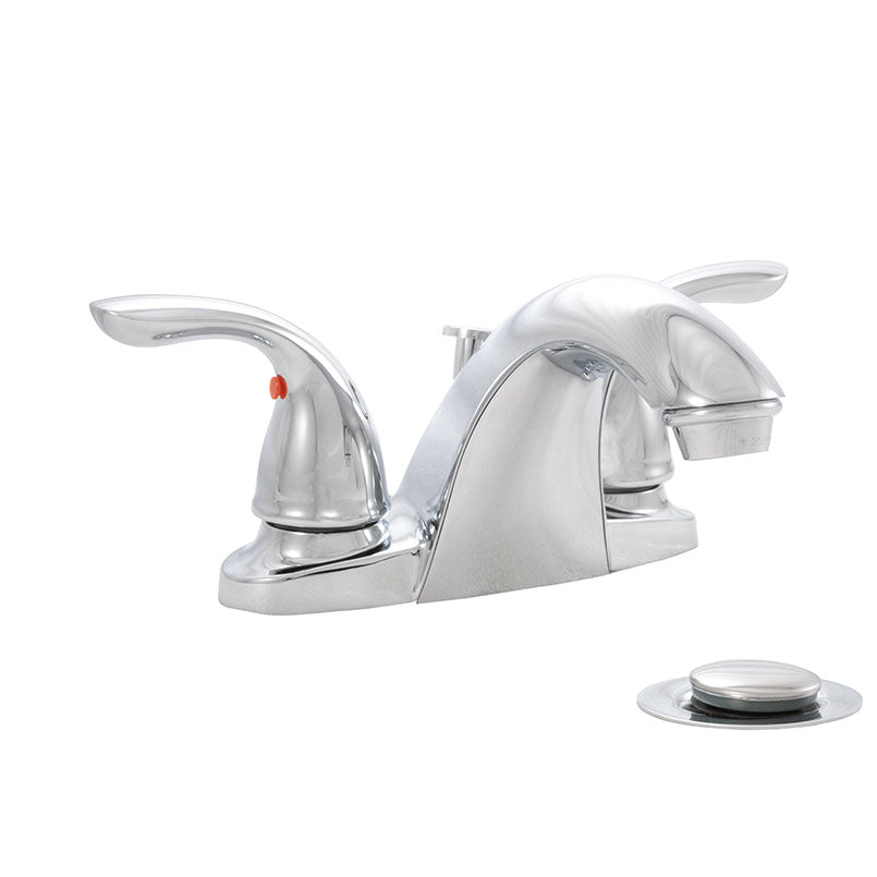 2 Handle Bathroom Faucet 4206-403 Chrome