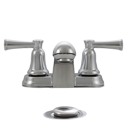 2 Handle Bathroom Faucet - 410 Chrome