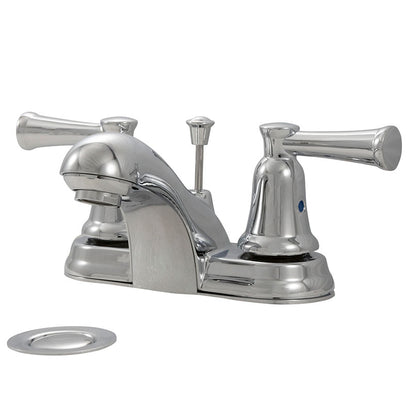 2 Handle Bathroom Faucet - 410 Chrome