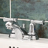 2 Handle Bathroom Faucet - 410 Chrome