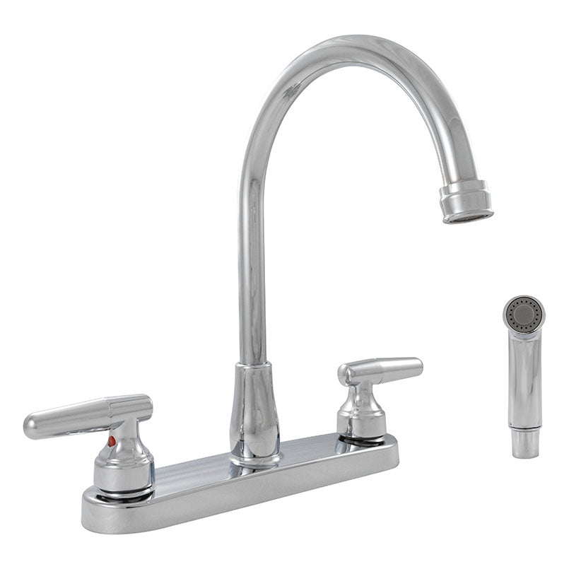 2 Handle Kitchen Faucet 8201-805 Chrome