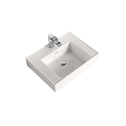 4-3/4 Thickness Acrylic Top-Mount Basin 24×18