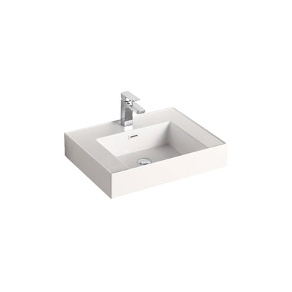 4-3/4 Thickness Acrylic Top-Mount Basin 24×18