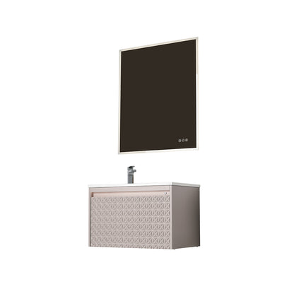 Thun 30″ Vanity With Droplet-Shaped Basin (LED Illuminated)