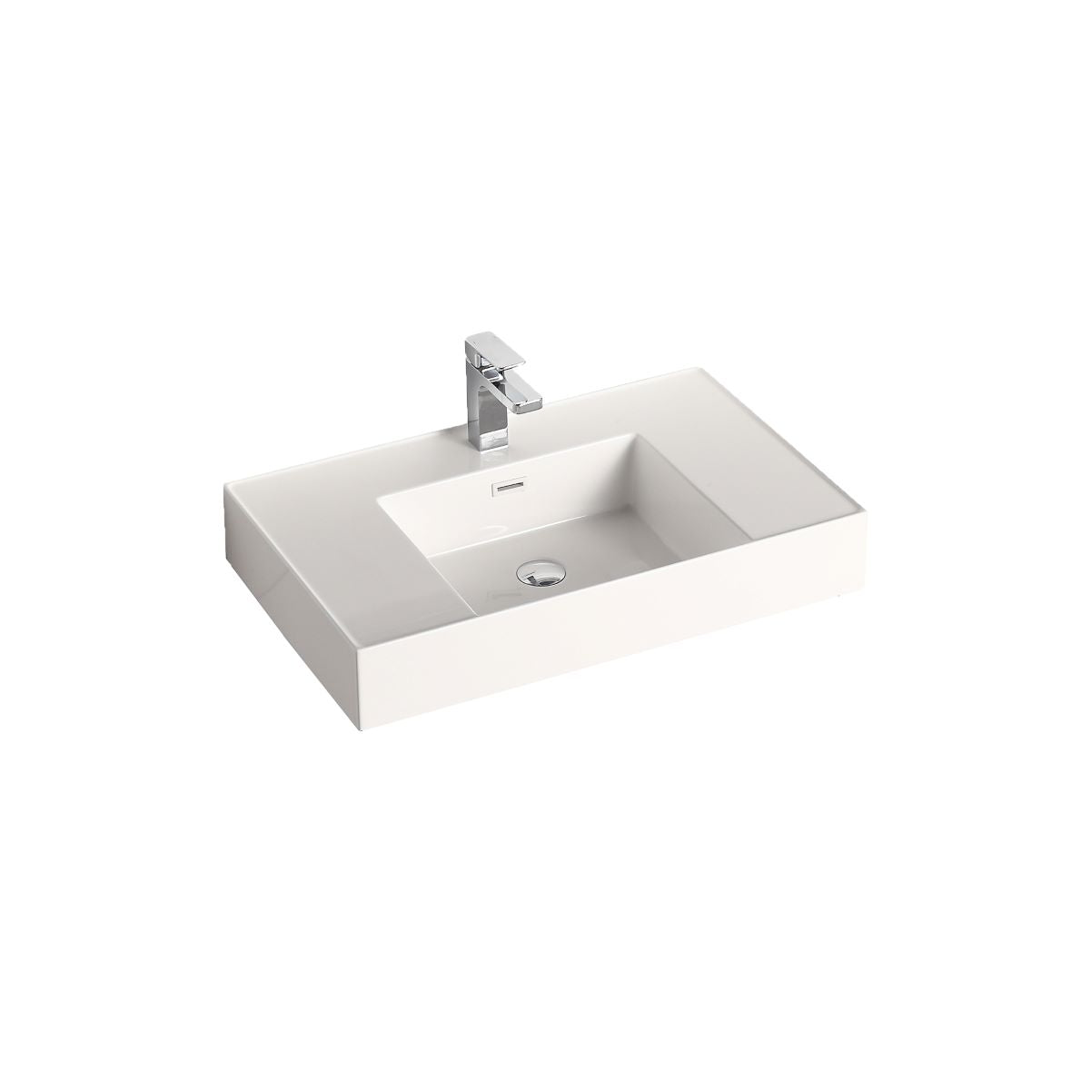 4-3/4 Thickness Acrylic Top-Mount Basin 30×18