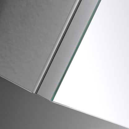 24" Aluminum Medicine Cabinet (Surface Mount/Recessed)