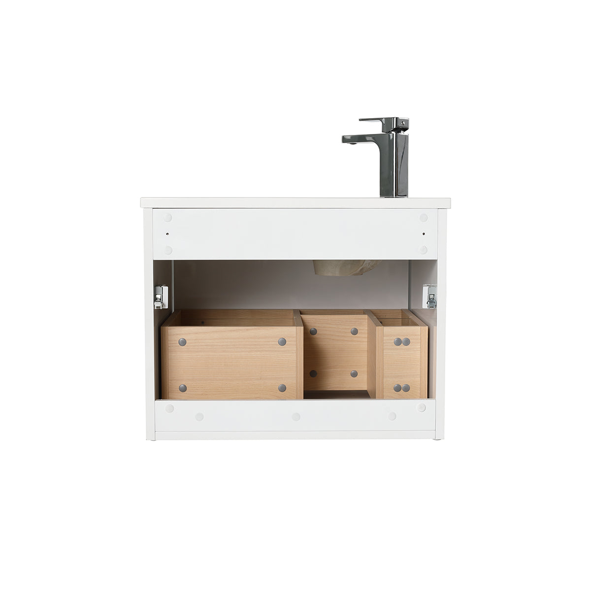 Thun 24″ Vanity With Droplet-Shaped Basin (LED Illuminated)