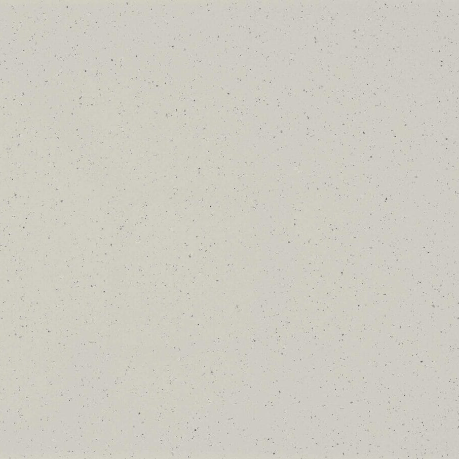 4601 Frozen Terra: neutral canvas with glimmers of black basalt and translucent greys, resembling terrazzo and concrete.