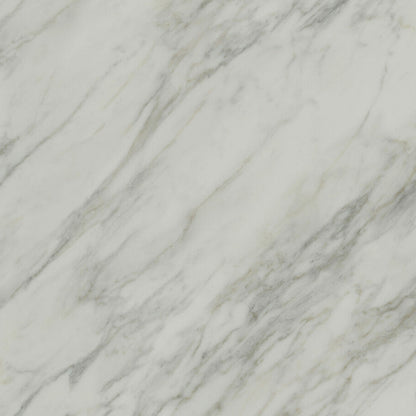 Honed finish 505 Archetta marble with ivory-white base and grey veins, featuring muted green and yellow crystalline layers.