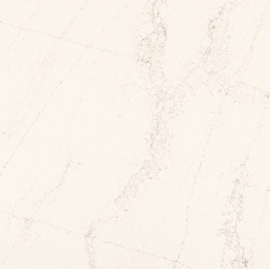 5113 Solenna marble with rich milky complexion and criss-crossing grey veining, ideal for elegant surfaces.