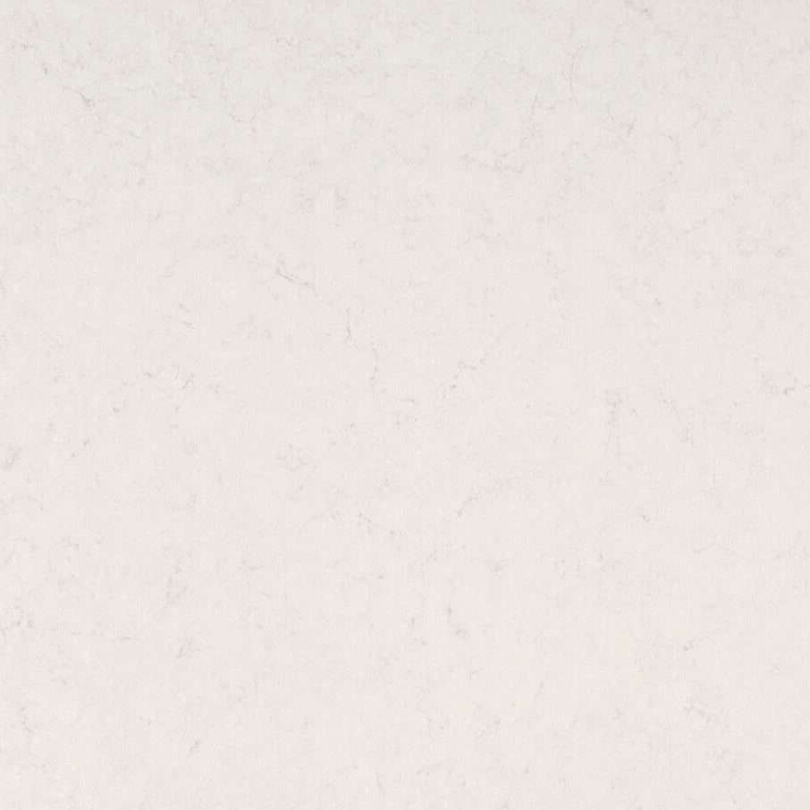 Ivory white surface with powdery-grey veining, showcasing the classic elegance of 5141 Frosty Carrina.