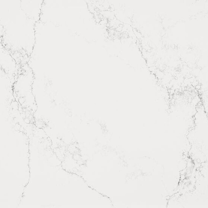 5151 Empira White marble with soft shadows and a pure white base, perfect for elegant interiors.