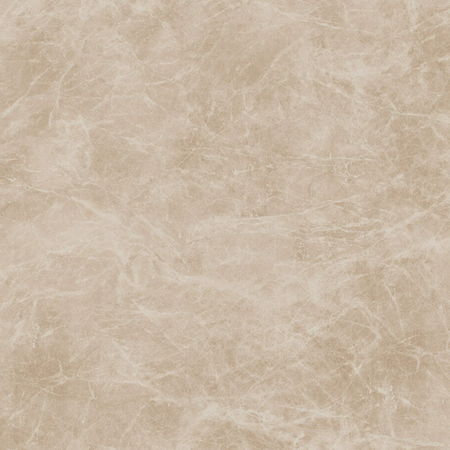 Honed slab of 580 Fume featuring an energetic beige base with soft cream veining and mineral inclusions.