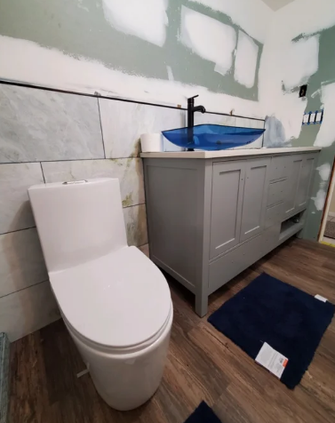 K-0382  One-Piece 28" Dual Flush Toilet (12" Rough)