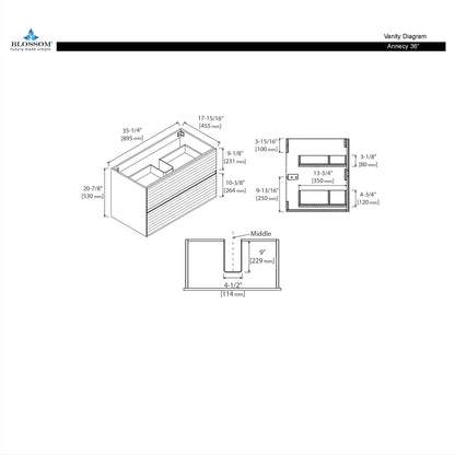 Annecy 36″ Vanity