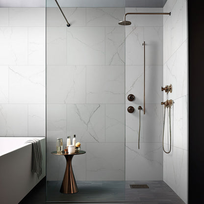 Brighton Grey 2X2 Hexagon Polished