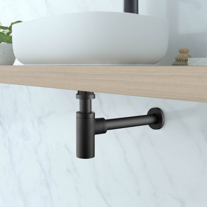 Bathroom Sink Decorative Round Bottle Trap - BT-1