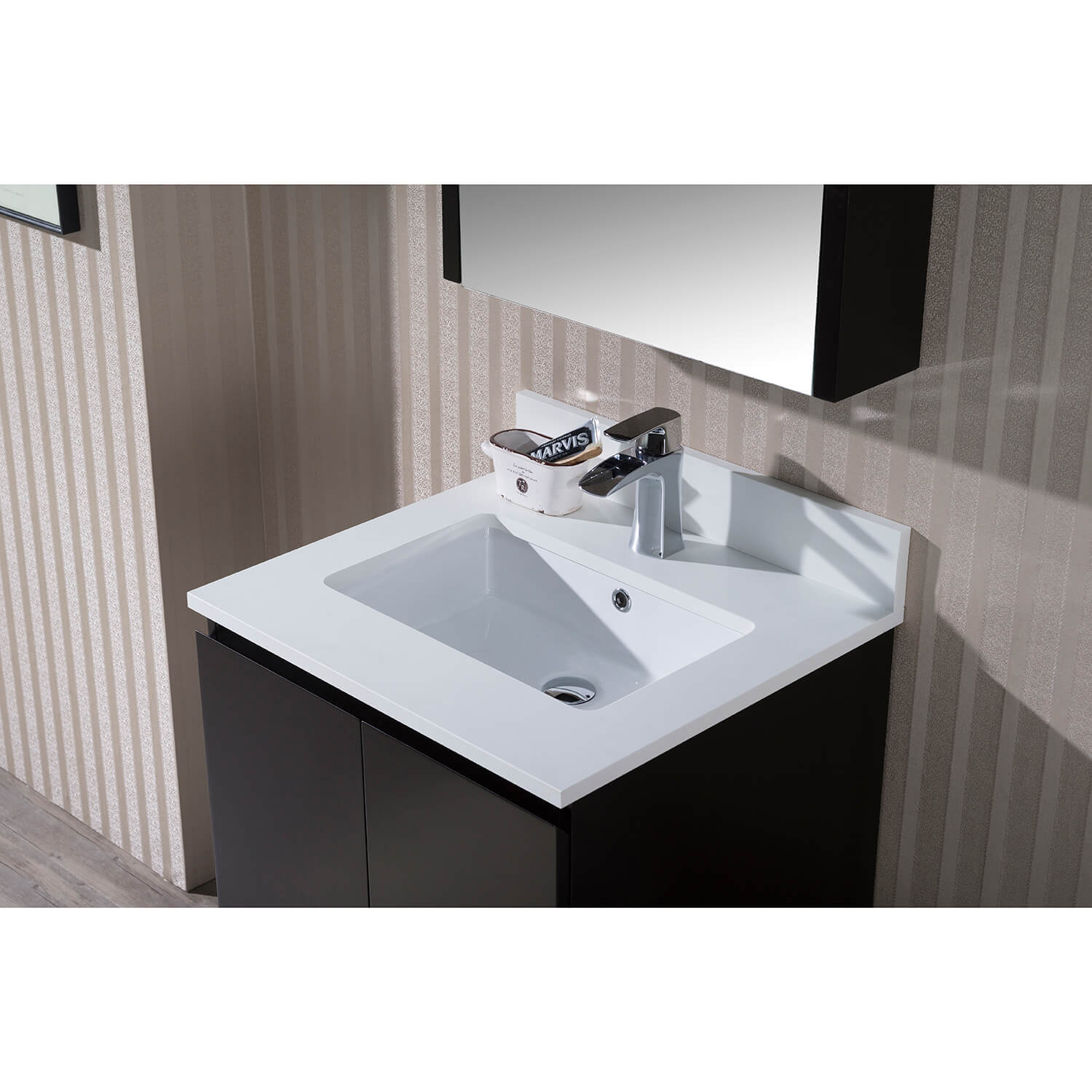 24.5″ Countertop – White Quartz – CT5000 2422 02  - Shop at Home Craft Studio - 1