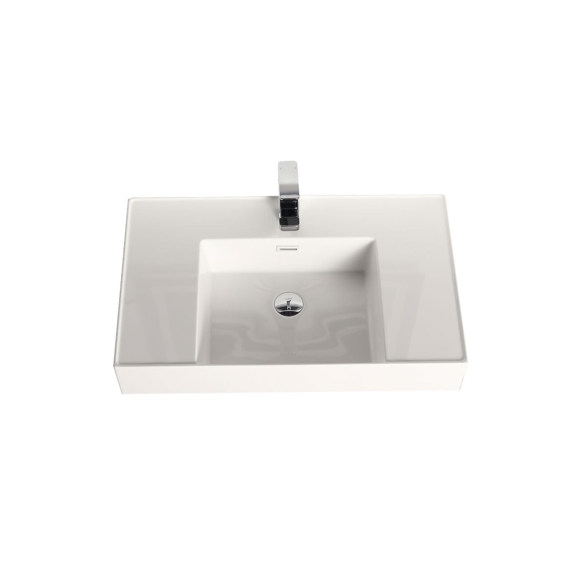 4-3/4 Thickness Acrylic Top-Mount Basin 30×18  - Shop at Home Craft Studio - 1