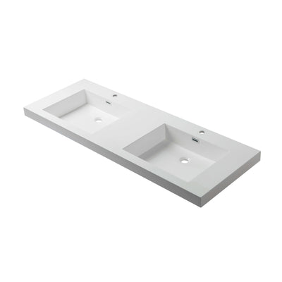 Acrylic Top-Mount Basin 60×18 A10 6018 COM  - Shop at Home Craft Studio - 1