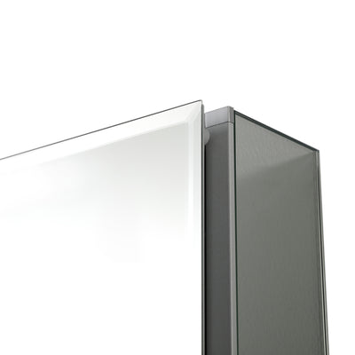 Aluminum Medicine Cabinet with Mirror – MC8 1620  - Shop at Home Craft Studio - 2