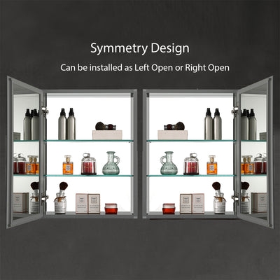 Aluminum Medicine Cabinet with Mirror – MC8 1620  - Shop at Home Craft Studio - 4