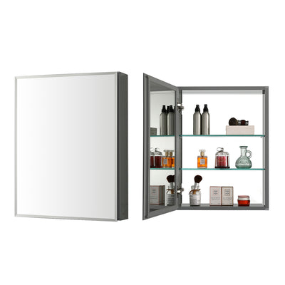Aluminum Medicine Cabinet with Mirror – MC8 2026  - Shop at Home Craft Studio - 1