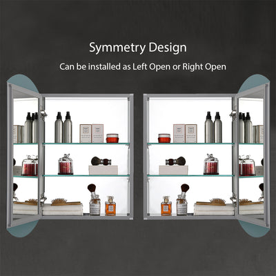 Aluminum Medicine Cabinet with Mirror – MC8 2031  - Shop at Home Craft Studio - 4