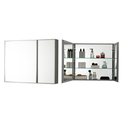 Aluminum Medicine Cabinet with Mirror – MC8 3026  - Shop at Home Craft Studio - 1