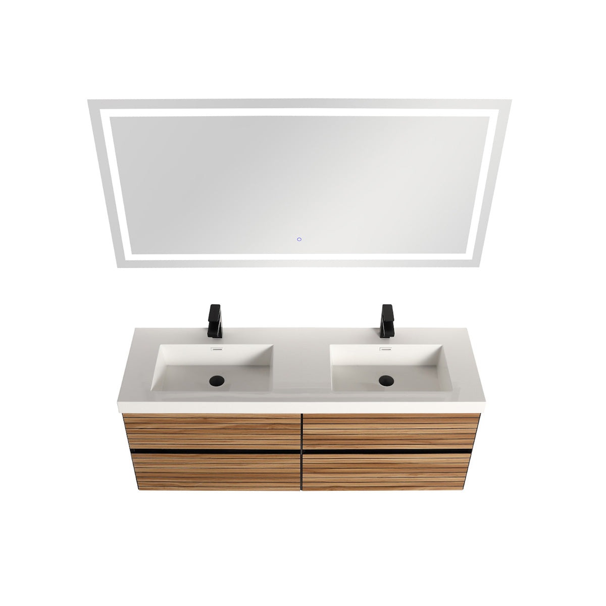 Annecy 48″ Vanity Double Sink  - Shop at Home Craft Studio - 5