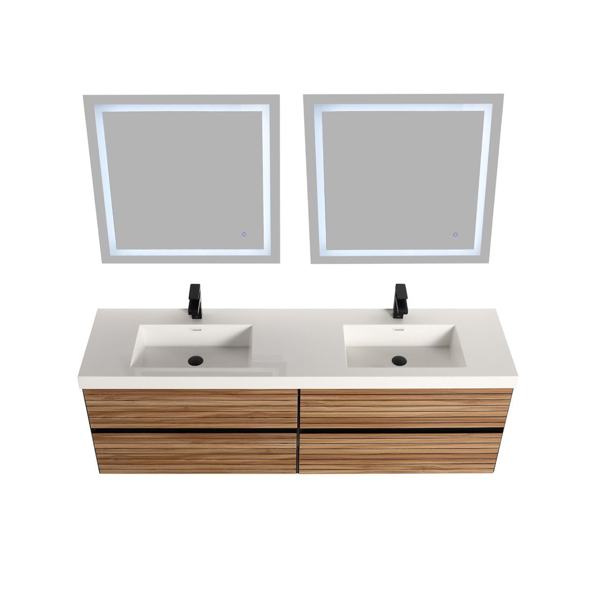 Annecy 72″ Vanity Double Sink  - Shop at Home Craft Studio - 5