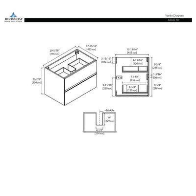 Assisi 36″ Vanity  - Shop at Home Craft Studio - 4