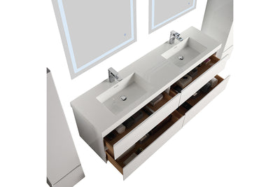 Assisi 72″ Vanity Double Sink  - Shop at Home Craft Studio - 3