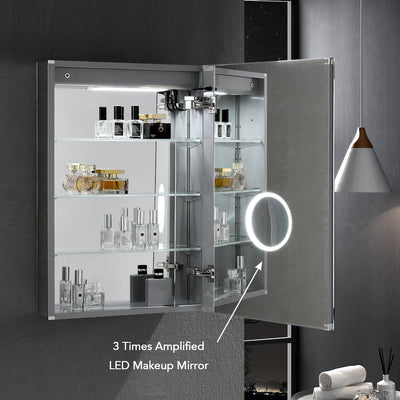 Asta – 20 Inches LED Medicine Cabinet  - Shop at Home Craft Studio - 5