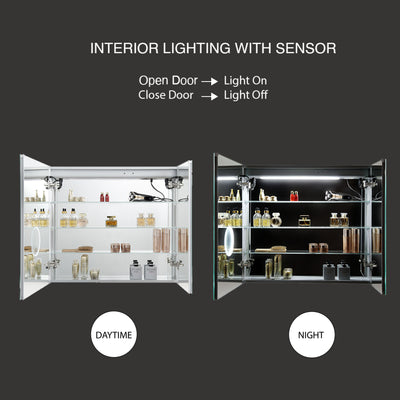 Asta – 36 Inches LED Medicine Cabinet  - Shop at Home Craft Studio - 5