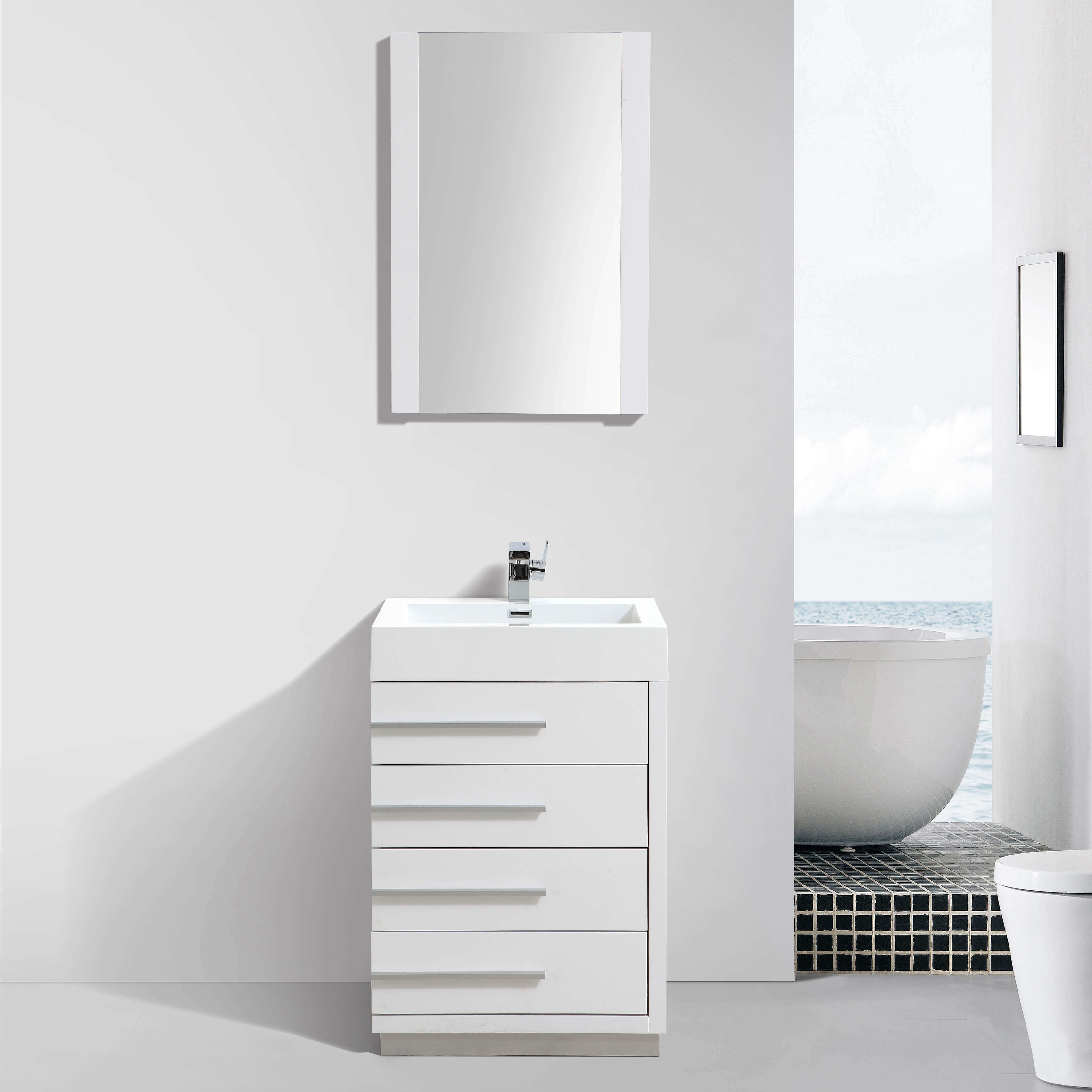Barcelona 24 Inch Vanity  - Shop at Home Craft Studio - 1