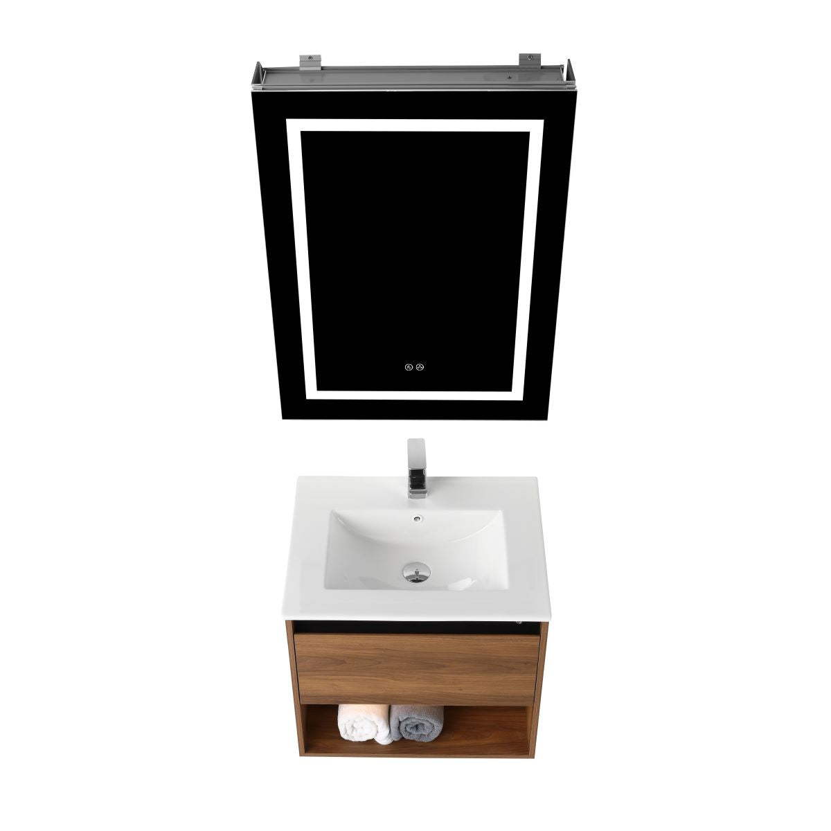 Bergen 24″ Vanity （Dual LED Illuminated）  - Shop at Home Craft Studio - 7