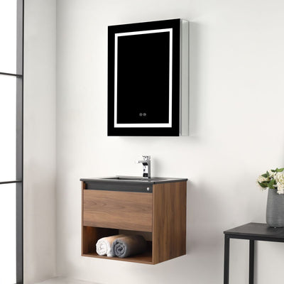 Bergen 24″ Vanity （Dual LED Illuminated）  - Shop at Home Craft Studio - 10