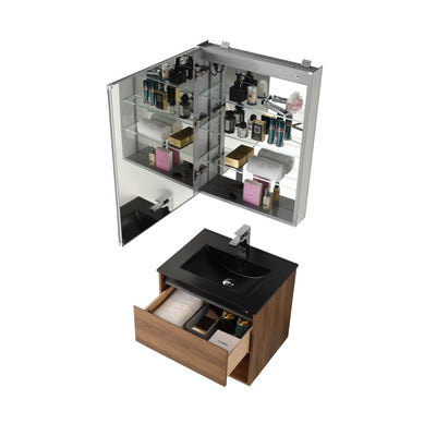 Bergen 24″ Vanity （Dual LED Illuminated）  - Shop at Home Craft Studio - 12