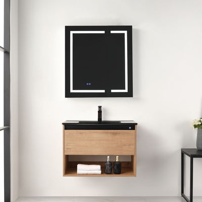 Bergen 30″ Vanity （Dual LED Illuminated）  - Shop at Home Craft Studio - 5