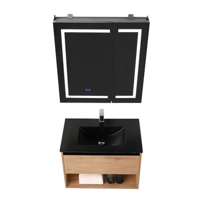 Bergen 30″ Vanity （Dual LED Illuminated）  - Shop at Home Craft Studio - 8