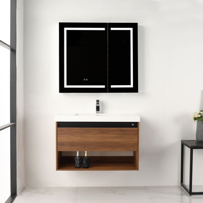 Bergen 36″ Vanity (Dual LED Illuminated）  - Shop at Home Craft Studio - 1