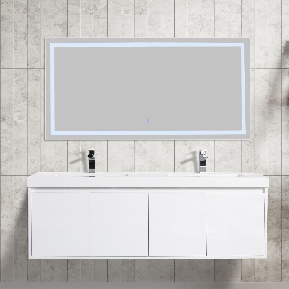Bern 60″ Double Vanity  - Shop at Home Craft Studio - 1